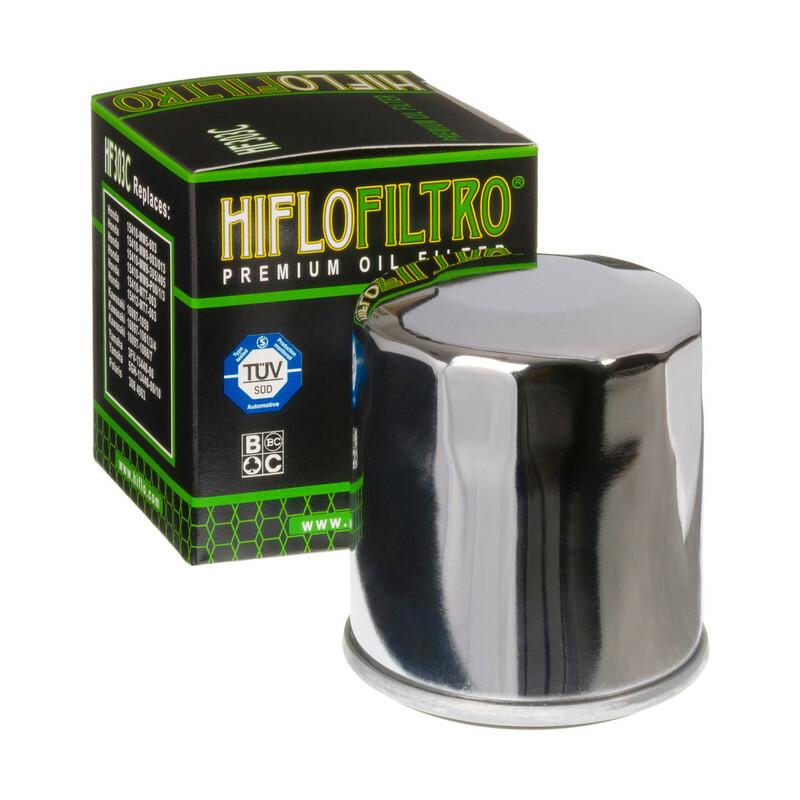 Filtro de aceite HIFLOFILTRO cromo - HF303C