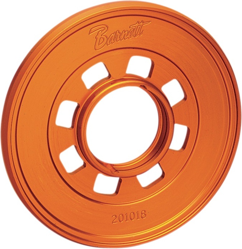 Plato de presión de embrague de aluminio mecanizado Barnett Harley Davidson