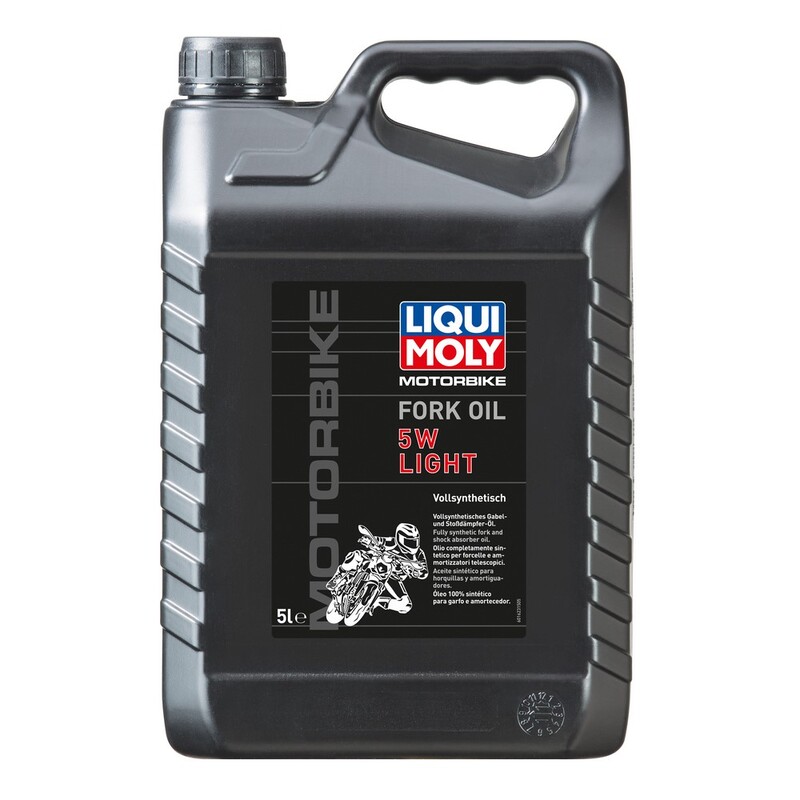 Aceite de horquilla / amortiguador LIQUI MOLY Sintético 5W Light - Garrafa 5L