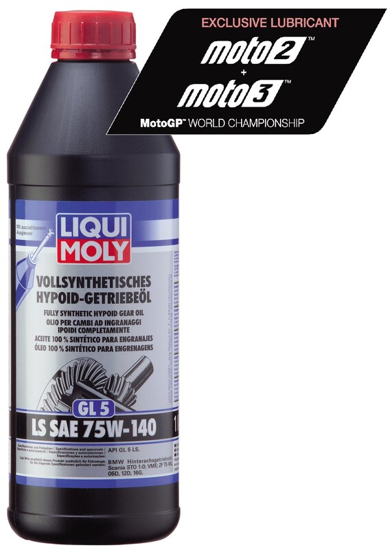 Aceite de transmisión de cardán LIQUI MOLY Sintético GL5 75W-140 - Especial grupos BMW - Botella 1L