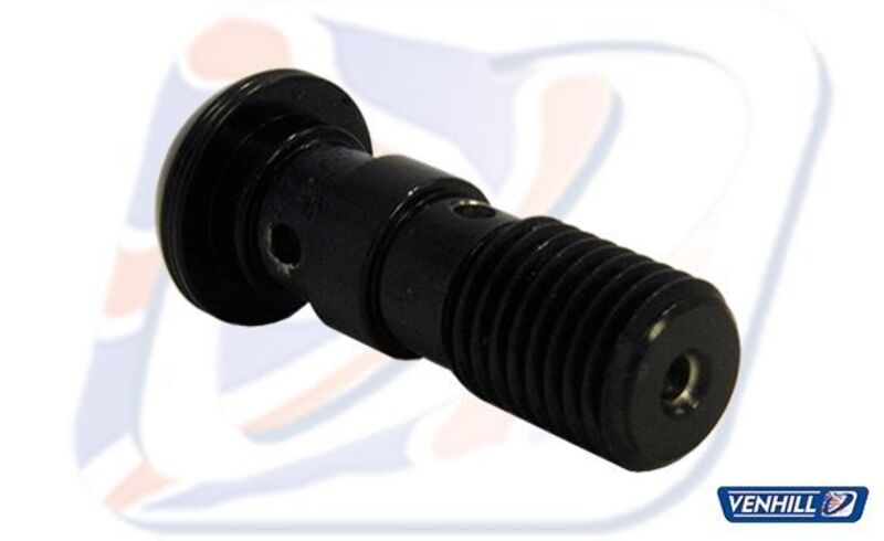 Tornillo doble alomado M10x1.25 Venhill negro