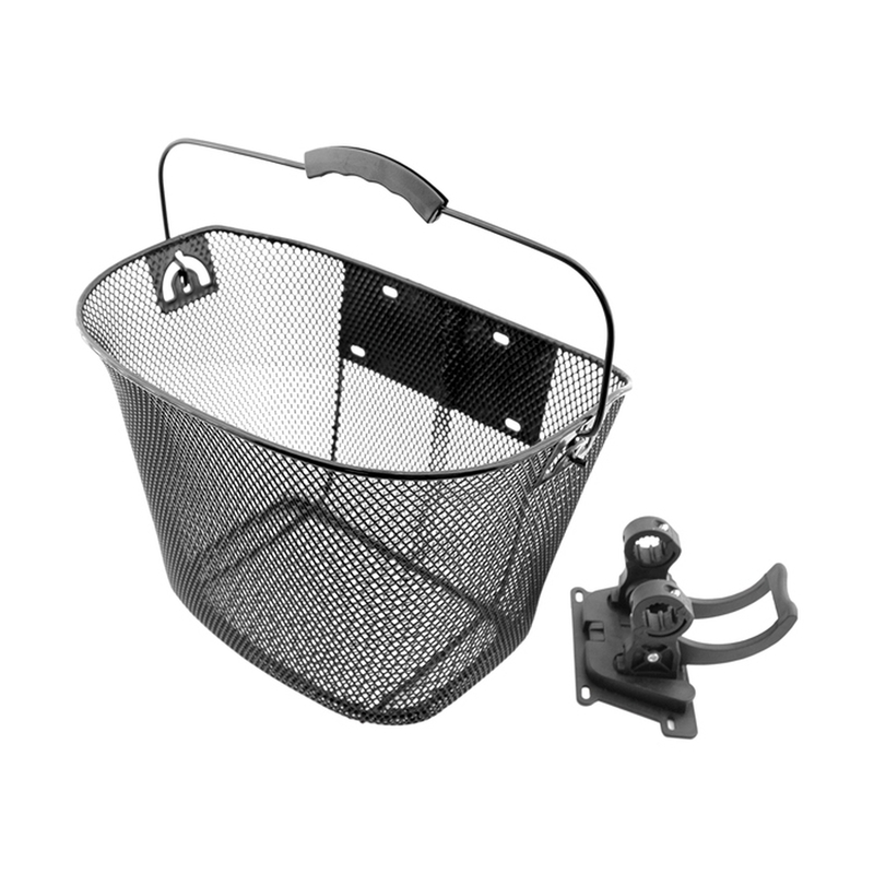 V BIKE Cesta bicicleta con asa, para manillares desde Ø22,2 hasta 31,8mm