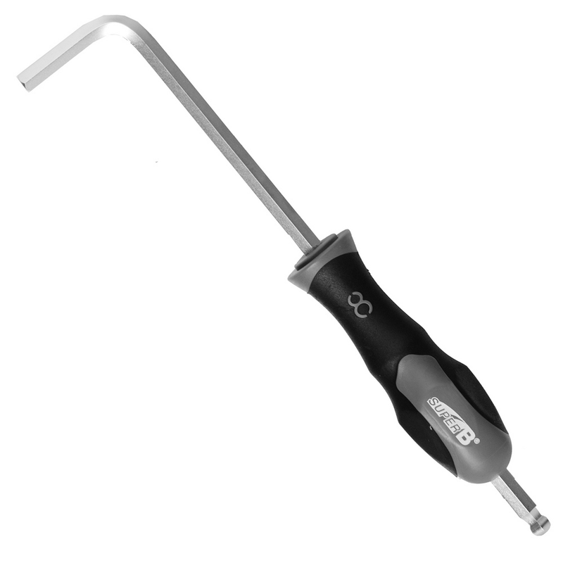 Llave Allen L (con mango, larga). 8mm