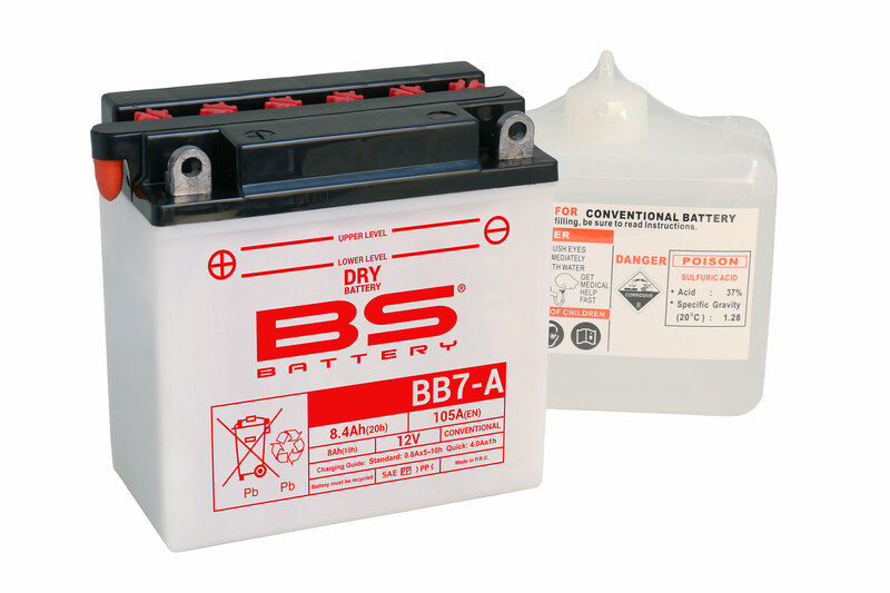 Batería BS BATTERY BB7-A (Fresh Pack)