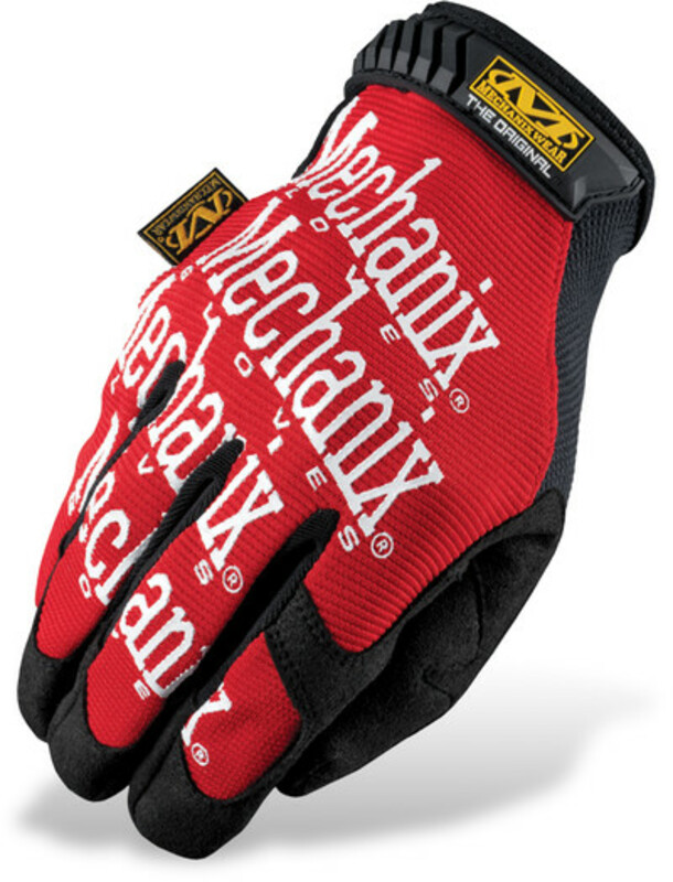 Par de guantes MECHANIX The Original rojo