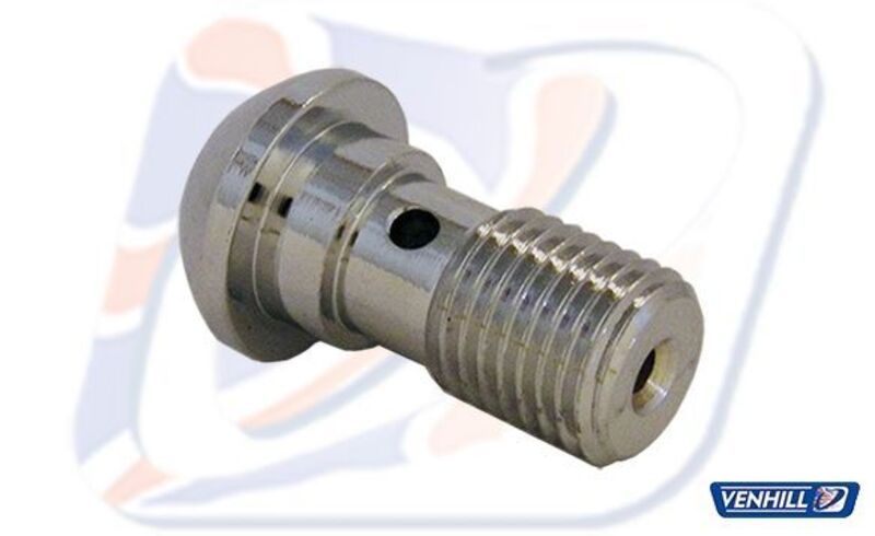 Tornillo alomado 3/8¨ Venhill cromado