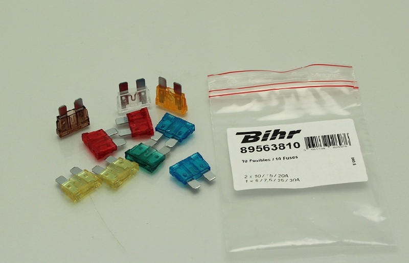 Mini fusibles BIHR 10 uds