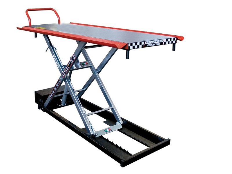 Elevador de taller BIKE LIFT Racing 350 bomba electro-hidraúlica con mando manual