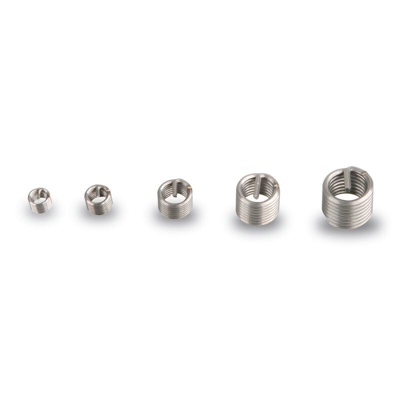 25 HELICOIDES DE ACERO INOX M8x1,25 BETA (437 U/E-M8)