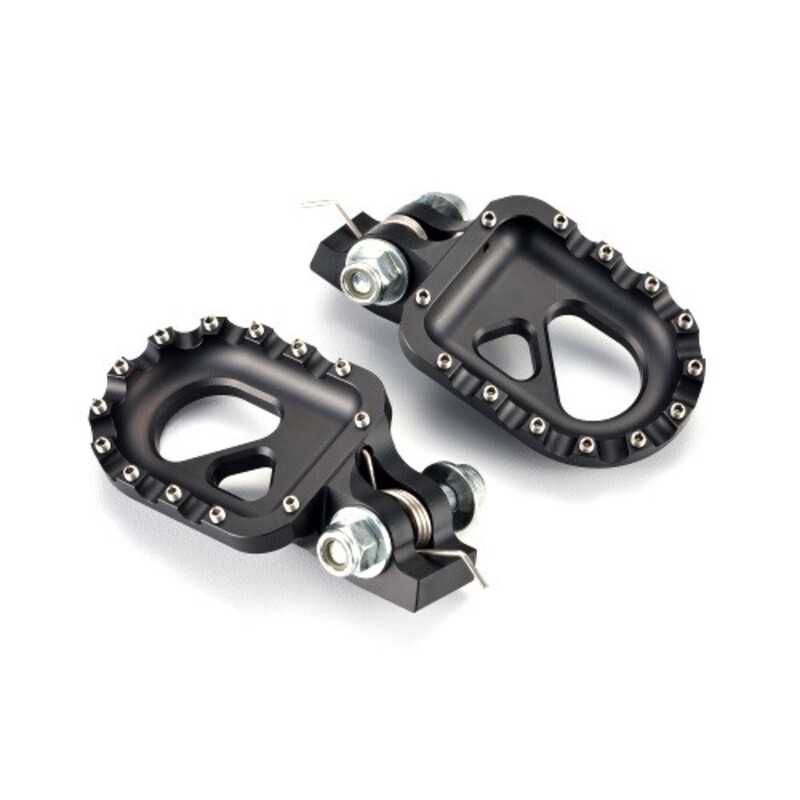 Estriberas Off Road trial negro todas las marcas