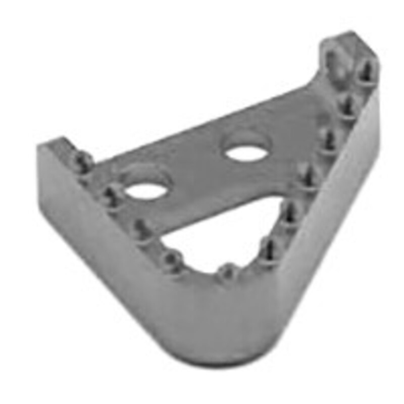 Puntera pedal de freno ART KTM Husqvarna 14-17 gris