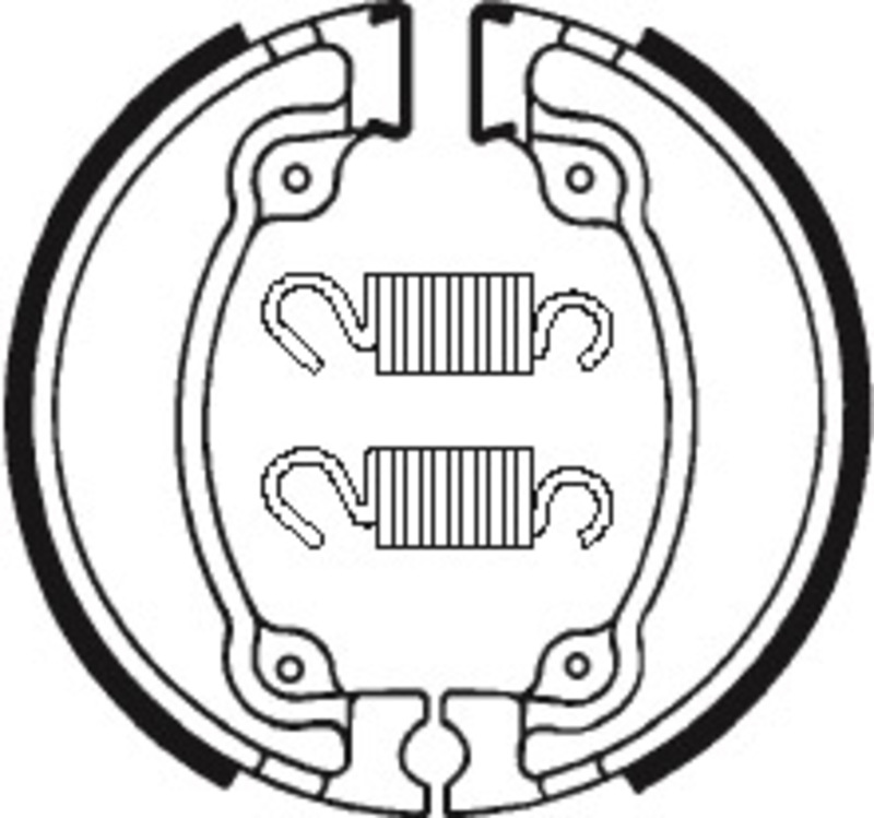 Zapatas de freno Tecnium BA026