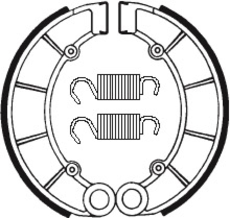 Zapatas de freno Tecnium BA027