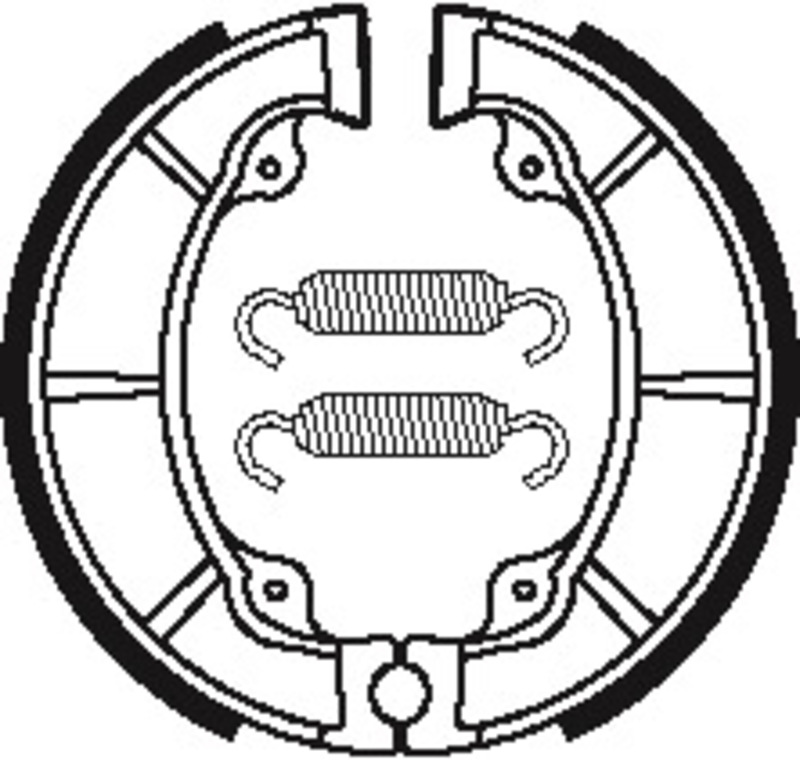 Zapatas de freno Tecnium BA038