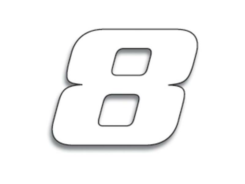 Numeros de carrera blanco - Pack de 3 uds BLACKBIRD PVC 5049/10/8