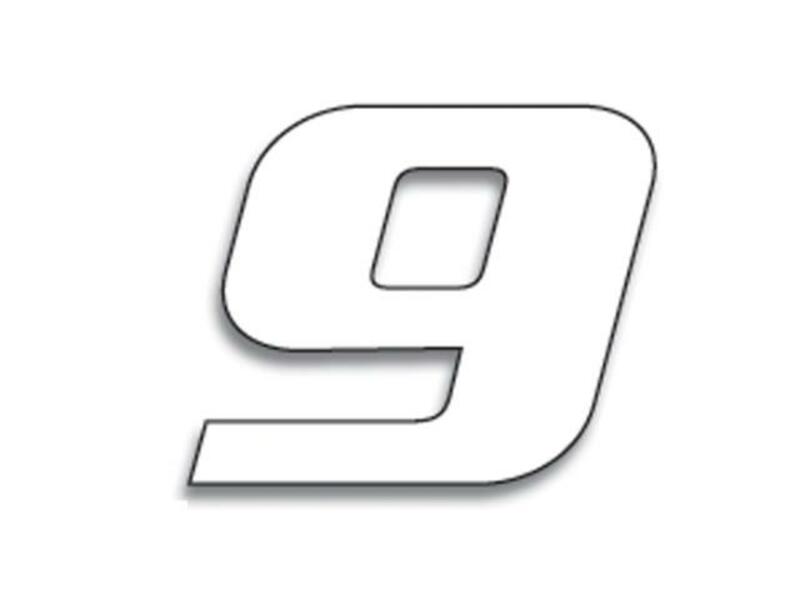 Numeros de carrera blanco - Pack de 3 uds BLACKBIRD PVC 5049/10/9
