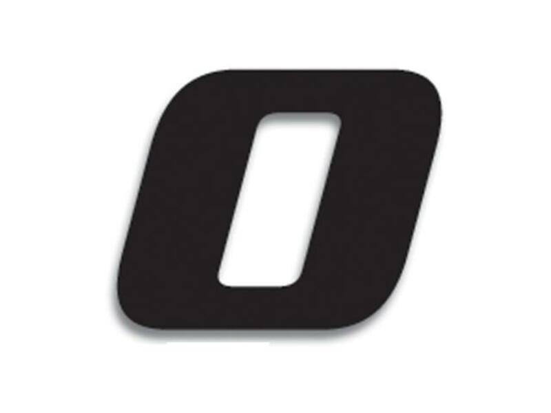 Numeros de carrera negro - Pack de 3 Uds BLACKBIRD PVC 5049/20/0