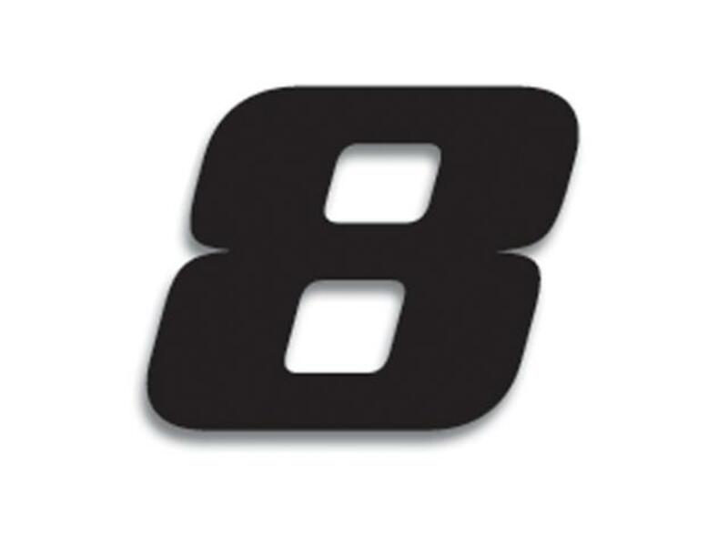 Numeros de carrera negro - Pack de 3 Uds BLACKBIRD PVC 5049/20/8