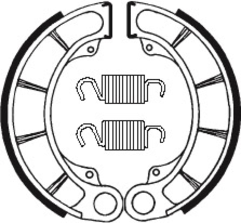 Zapatas de freno Tecnium BA059