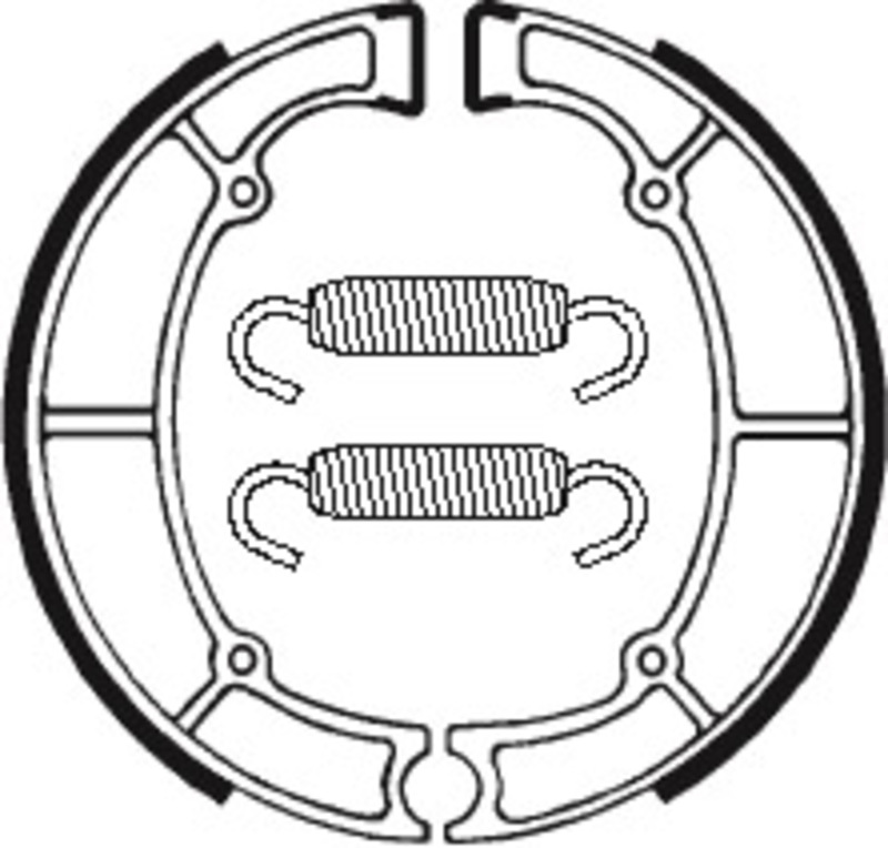 Zapatas de freno Tecnium BA060