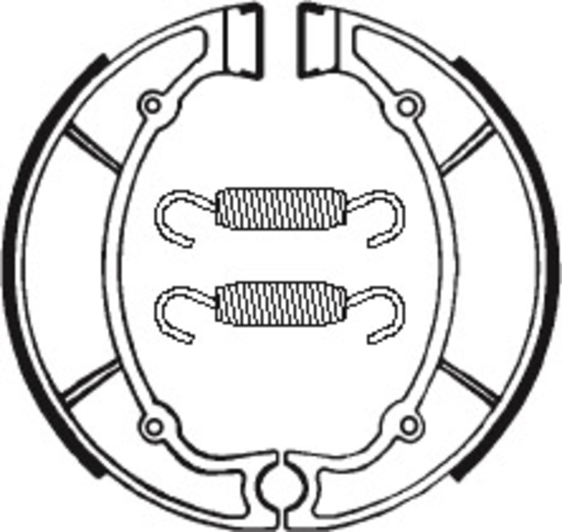 Zapatas de freno Tecnium BA063
