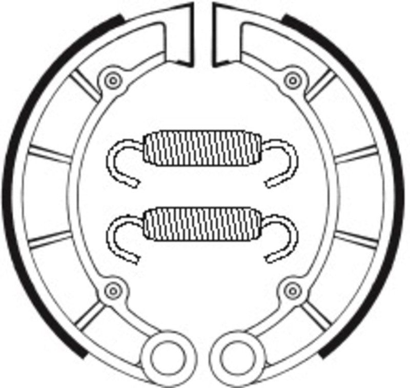 Zapatas de freno Tecnium BA197