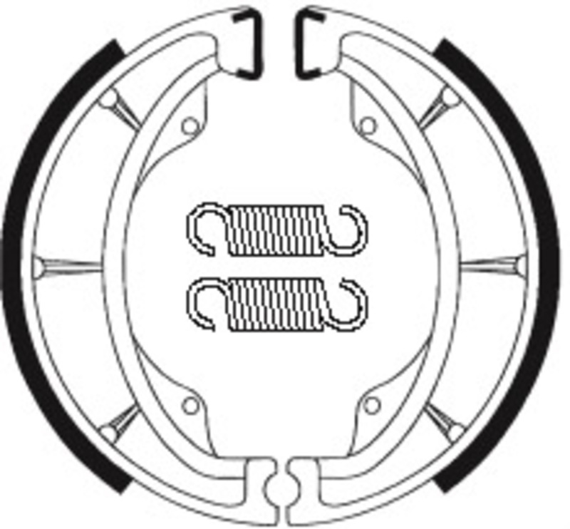 Zapatas de freno Tecnium BA202