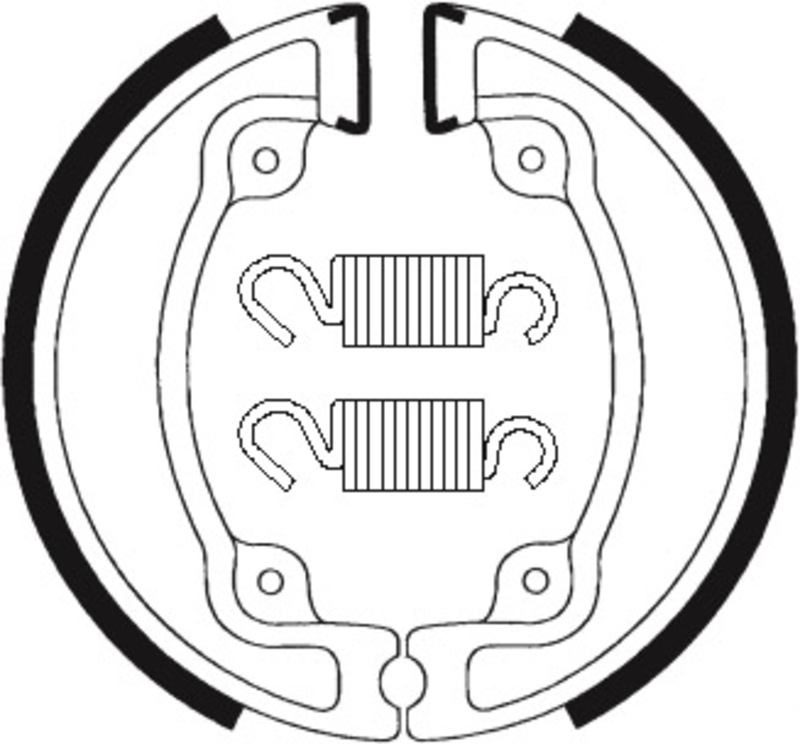 Zapatas de freno Tecnium BA203