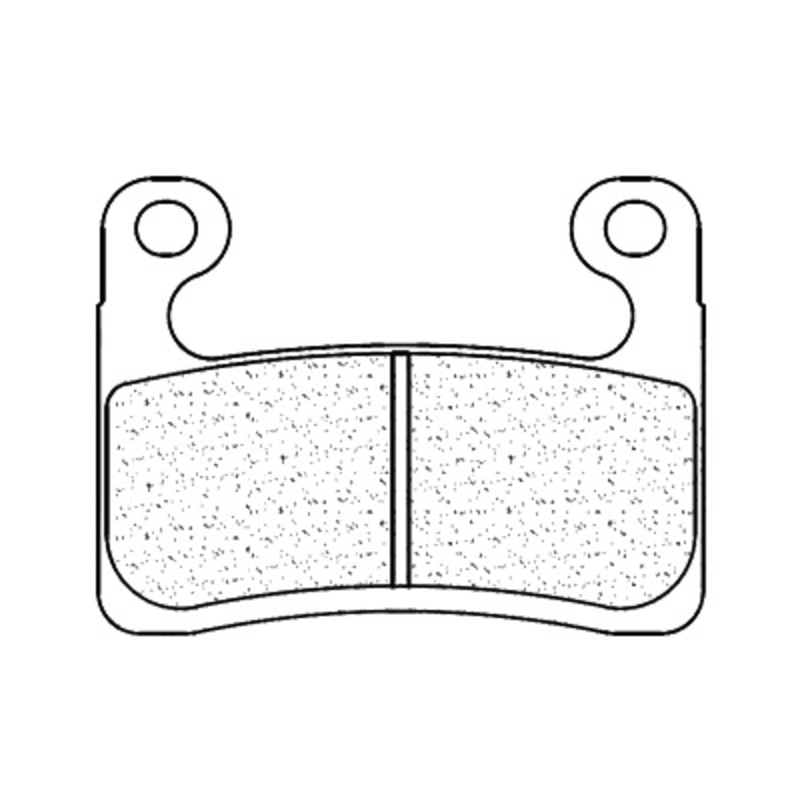Juego de pastillas de freno sinterizadas CL BRAKES 1257XBK5