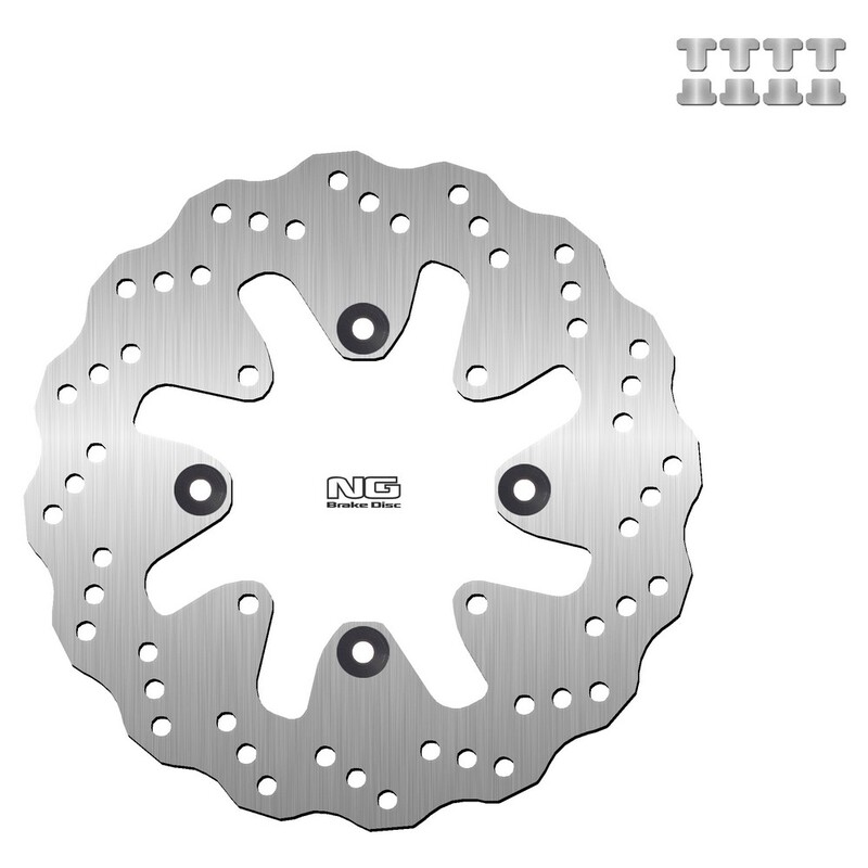 Disco de freno NG BRAKES ondulado fijo