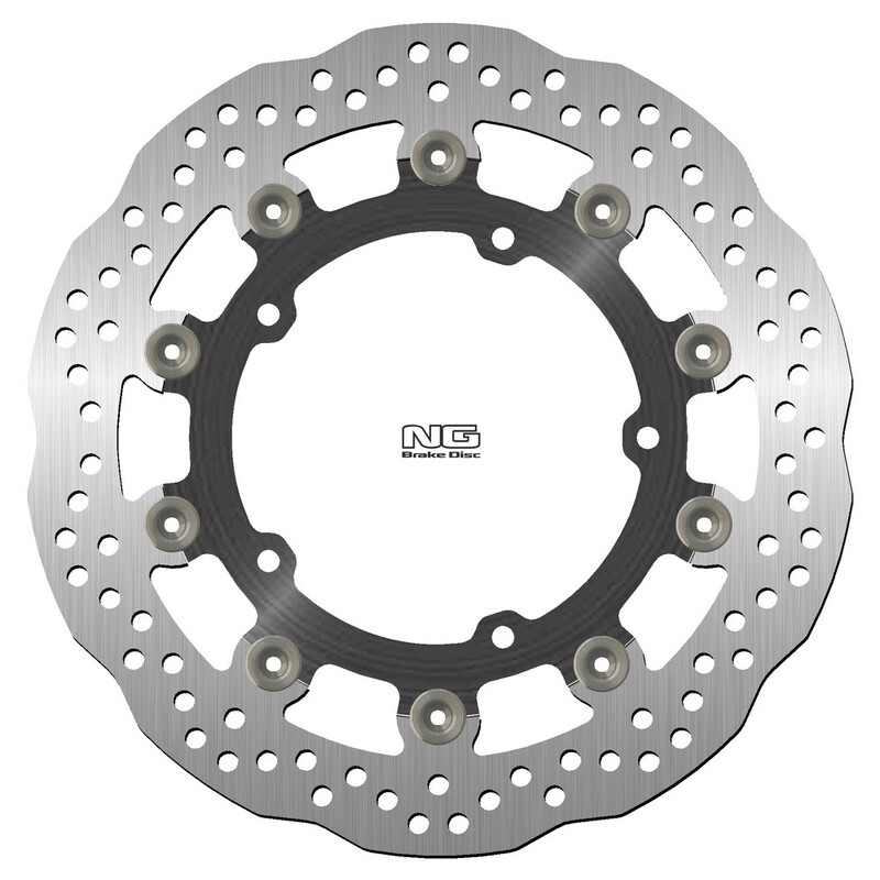 Disco de freno NG BRAKES ondulado flotante