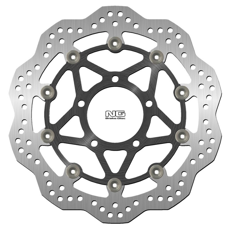 Disco de freno NG BRAKES ondulado flotante