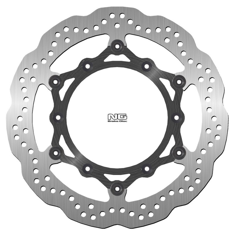 Disco de freno NG BRAKES ondulado flotante