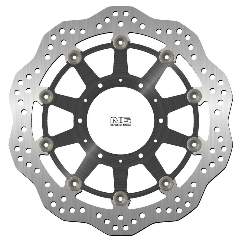 Disco de freno NG BRAKES ondulado flotante