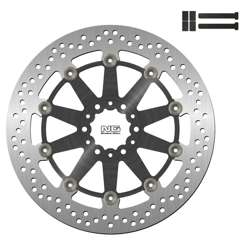 Kit disco de freno sobredimensionado NG BRAKES redondo flotante
