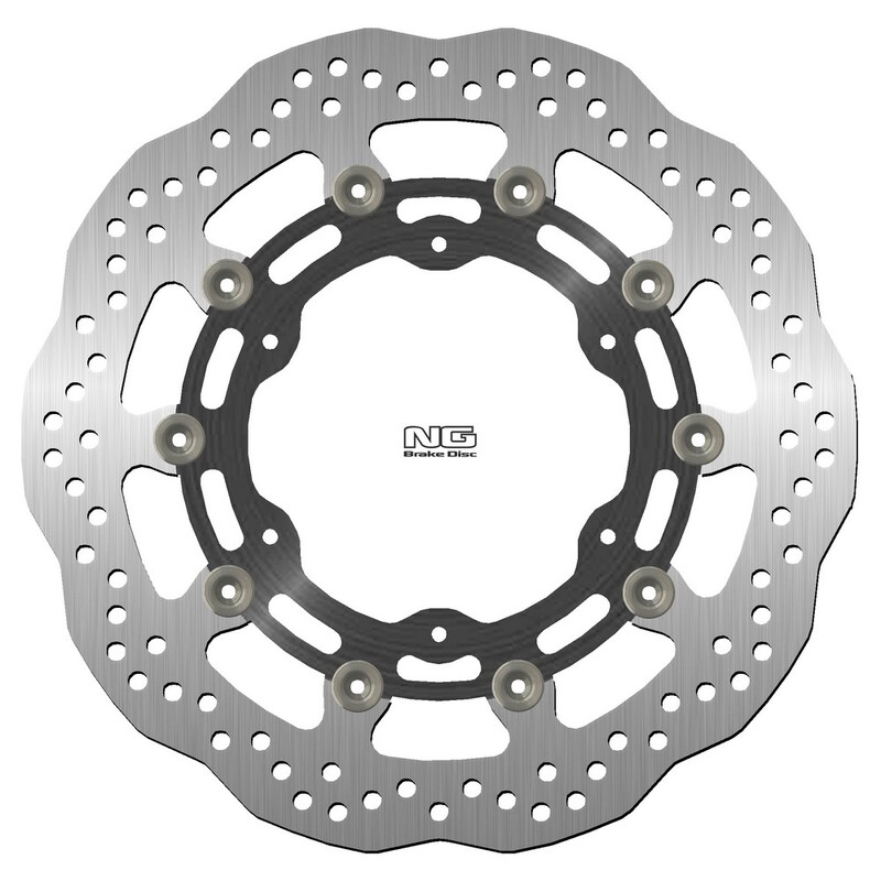Disco de freno NG BRAKES ondulado flotante