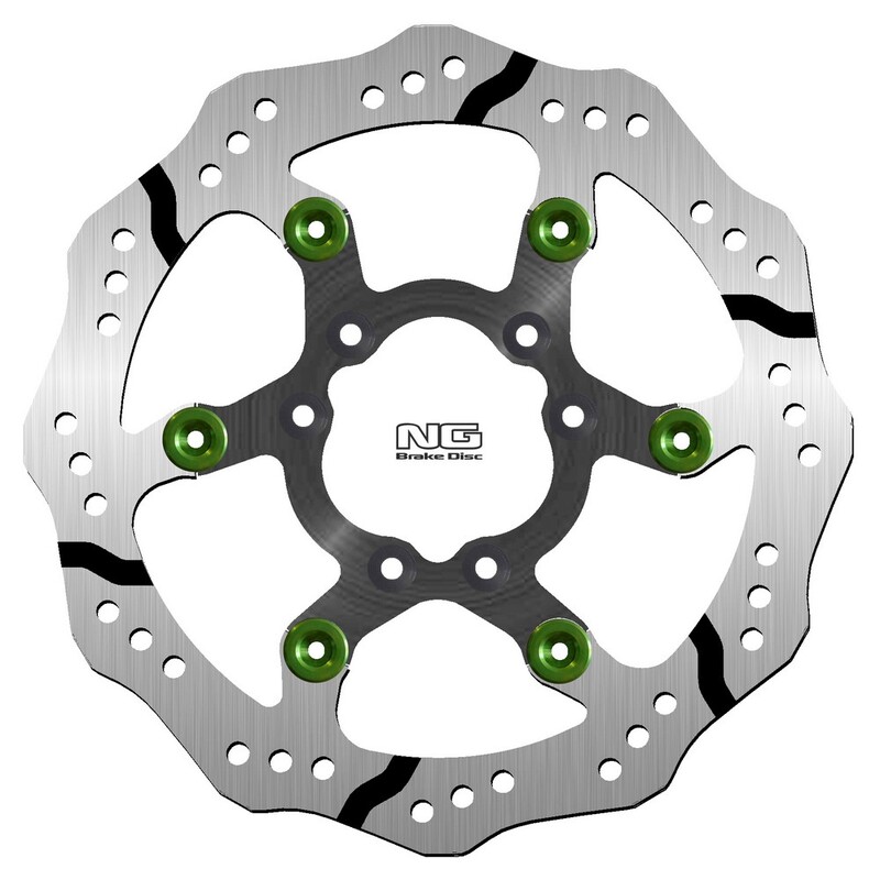 Disco de freno NG BRAKES ondulado flotante