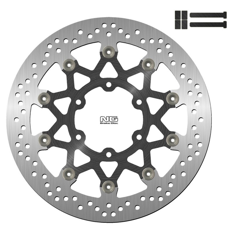 Kit disco de freno sobredimensionado NG BRAKES redondo flotante