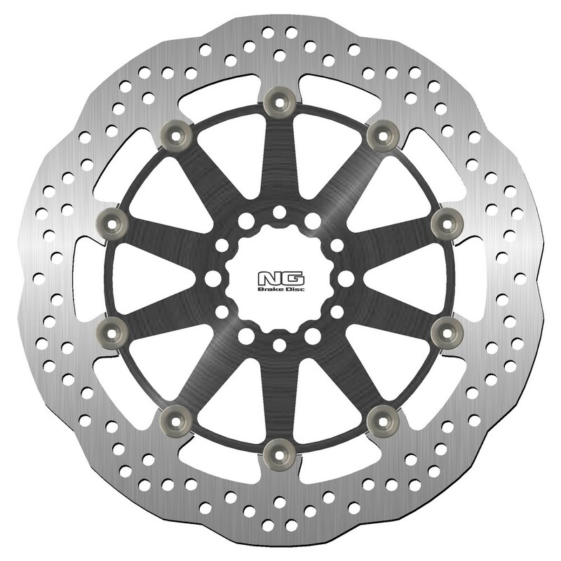 Disco de freno NG BRAKES ondulado flotante