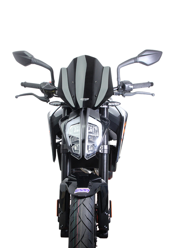 Pantalla MRA Racing Duke 790, negro