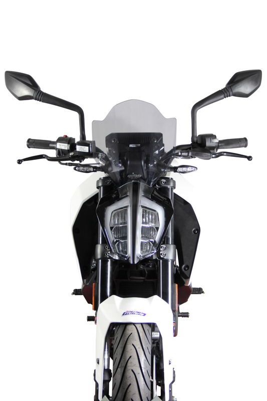 Pantalla MRA Sport Duke 125/200/390, ahumado gris