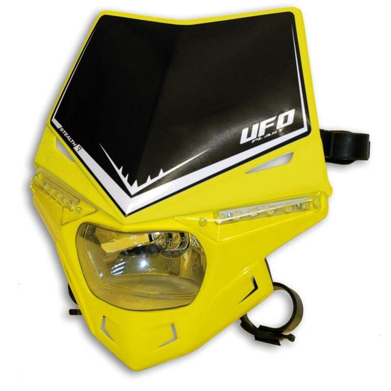 Careta UFO homologada Stealth amarillo PF01715-102
