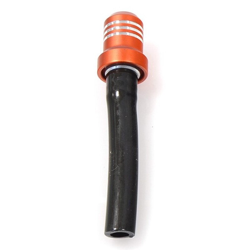 Válvula tapón depósito de gasolina ART aluminio naranja