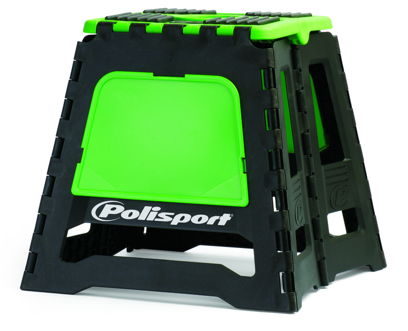 Caballete plegable de plástico Polisport verde 8981500005