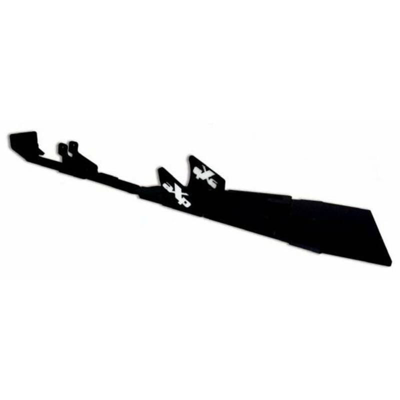 Cubrecárter AXP 8 mm negro con pegatina azul Yamaha YFZ450R