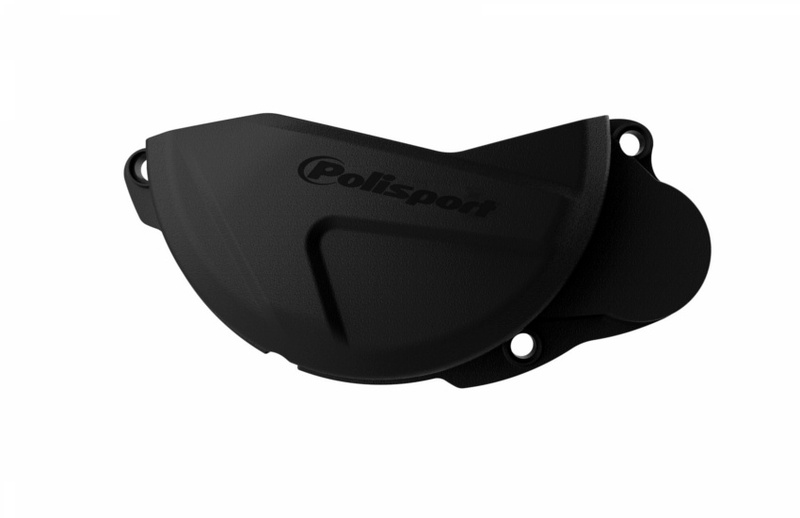 Protector tapa de embrague Polisport CRF250R 18-19 - Negro