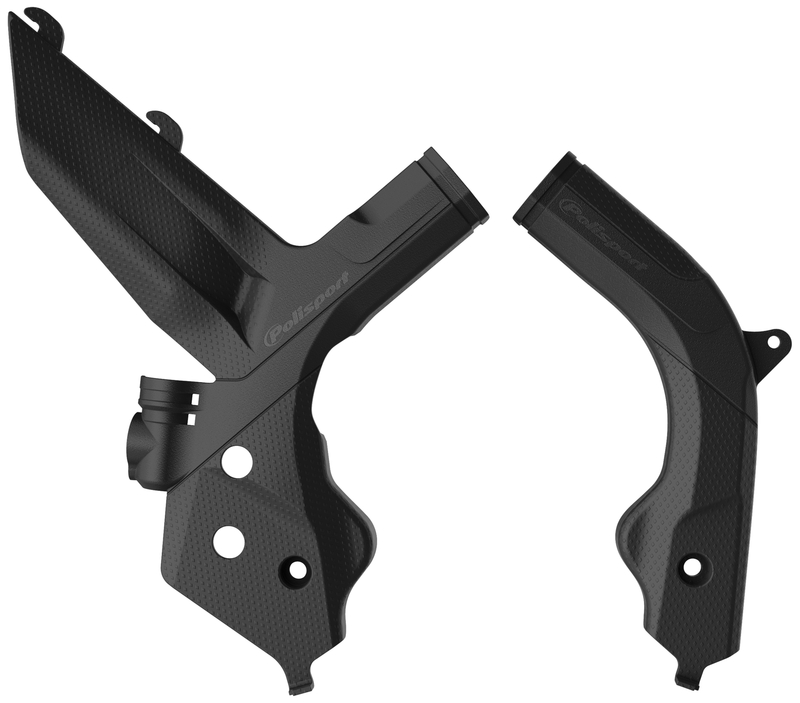 Protector de chasis POLISPORT negro