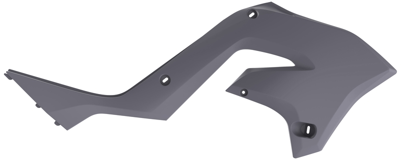 Tapa de radiador Polisport, Nardo Grey KX125/250