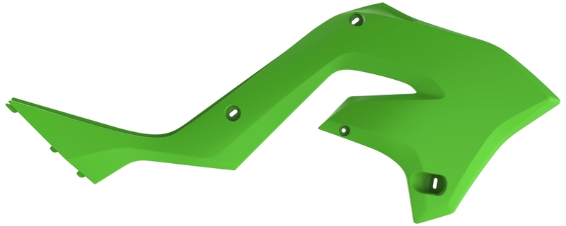 Rejillas de radiador Polisport, verde KX125/250