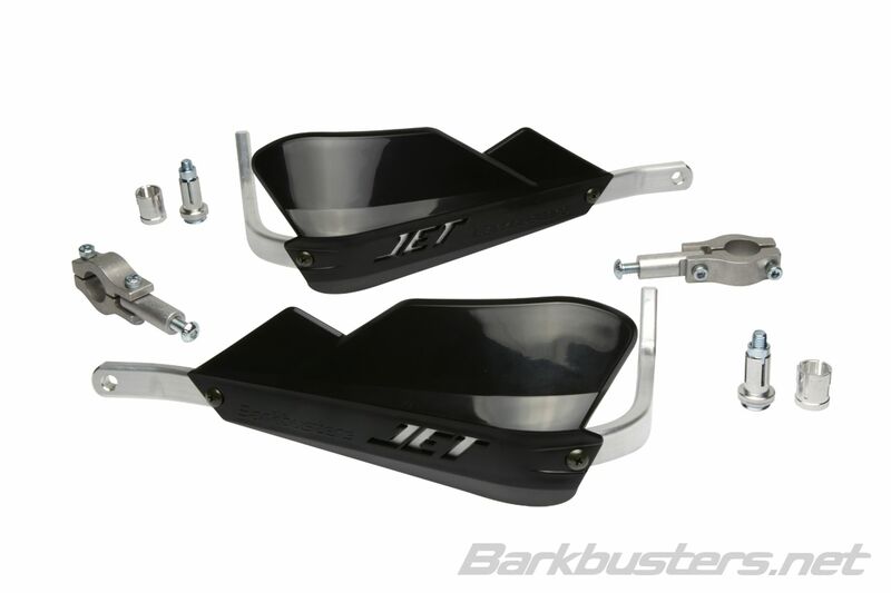 Kit de paramanos BARKBUSTERS JET cerrado Ø22 universal - Negro